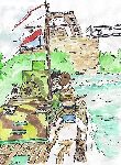 ORP."Nieuchwytny" zacumowany przy jazie w Brdyuj�ciu.
Mal.K.Go�dzik.