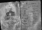 Ksi��eczka wojskowa Stanis�awa Rewersa wystawiona w Rejonowej Komendzie Uzupe�nie� W�oc�awek w okresie powojennym (dok. ze zb. rodzinnych).