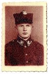 Franciszek G�recki jako �o�nierz Wojska Polskiego (fot. ze zb. rodzinnych Ireneusza Klimka).