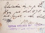 Rewers fotografii Leonarda �ysza jako studenta Wydzia�u Matematyczno-Przyrodniczego Uniwersytetu Jana Kazimierza we Lwowie, 1933 r. (ze zb. rodzinnych Beaty Kondlewskiej).