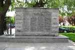 Zaginiony W�adys�aw Michalski upami�tniony na jednej z czterech zbiorczych imiennych tablic epitafijnych wmurowanych w p�yt� Pomnika "W ho�dzie ofiarom tragicznego Wrze�nia i hitlerowskiej okupacji 1939-1945" wystawionego w Rynku Damas�awka.