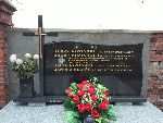 J�zef Kozi�ski upami�tniony na imiennej tablicy epitafijnej grobu rodzinnego na Cmentarzu Komunalnym we W�oc�awku, Al. Chopina. Stan z dn. 1 grudnia 2014 r.