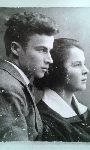 Leonard �ysz w towarzystwie m�odszej siostry Agaty, Brze�� nad Bugiem, 1928 r. (fot. ze zb. rodzinnych Beaty Kondlewskiej).
