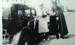 Leonard �ysz w towarzystwie �ony Bo�enny z Kwiatkowskich w dniu ich �lubu, Brze�� nad Bugiem, 1936 r. (fot. ze zb. rodzinnych Beaty Kondlewskiej).