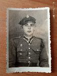 Franciszek Rzepiak, m�odszy brat Albina Rzepiaka, jako �o�nierz Wojska Polskiego, przed 1939 r. (fot. ze zb. rodzinnych).