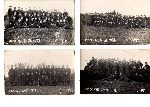 Fotografie 1 kompani 29 PSK i kolejno od 1 do 3 pluton�w pierwszej kompani na Zaolziu w 1938r.