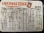 Kalendarzyk kieszonkowy na 1939 r. odnaleziony przy Marianie Euzebiuszu Krajewskim zmar�ym z ran w Szpitalu Ujazdowskim w Warszawie (dok. ze zb. rodzinych).