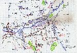 Szkic natarcia 37 pu�ku piechoty na Skierniewice, oprac. G. S�dkowski, wrzesie� 2013 (dok. ze zb. G. S�dkowskiego).