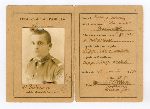 Legitymacja podoficera kpr. pchor. Aleksandra Prze�mi�skiego (ze zb. Muzeum Ziemi Sochaczewskiej i Pola Bitwy nad Bzur� w Sochaczewie)