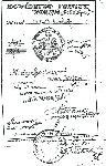 Dyplom nadania Odznaki "Za Wo�y�" pchor. Tadeuszowi Rodzeniowi wystawiony 31 marca 1920 r. przez Dow�dztwo Frontu P�nocnego (dok. ze zb. Mariana Ropejki).