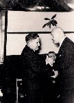 W rozmowie z gen.W�adys�awem Andersem.Wielka Brytania,lata pi��dziesi�te.