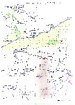 Szkic po�o�enia 55 pp i s�siad�w na 10.09.1939 r. g. 12.00
SD - 14 DP  Strzegocin, 55 pp Czarne Pole
I-szy rzut pu�ku - 1 i 3 bp
II-i rzut pu�ku - 2 bp
(sporz�dzi�: Gabriel S�dkowski)