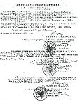 Przebieg s�u�by J�zefa Rodzenia w armii austro-w�gierskiej w latach 1917-1918 zestawiony w czerwcu 1931 r. (dok. ze zb. Mariana Ropejki).