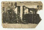 Strz. Stanis�aw Gos w�r�d �o�nierzy Wojska Polskiego (fot. ze zb. rodzinnych).