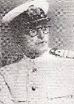 Kmdr.ppor.Roman Kanafoyski. Zdj�cie pochodzi z 1947 roku.
oprac."Wojenne flotylle wi�lane 1918-1939".J.W.Dyskant.