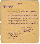 Odpis wojskowego zezwolenia z dn. 8 marca 1926 r. na zawarcie zwi�zku ma��e�skiego przez Franciszka Gabrysiaka (dok. z archiwum rodzinnego Haliny Jezierskiej, siostrzenicy pochowanego).