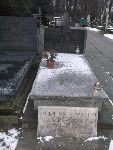 Gr�b rodzinny na Cmentarzu Wojskowym w Warszawie, ul. Pow�zkowska - miejsce spoczynku rtm. Olgierda Suryna. Stan z dn. 02. 01. 2016 r. (fot. Krzysztof Go�dzik).