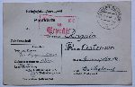 Rewers karty pocztowej nadanej 14 czerwca 1944 r. przez ppor. rez. Mariana Rapoporta z Oflagu II C Woldenberg do Wandy Rogaliny w Ostrowie Wielkopolskim w sprawie okoliczno�ci �mierci jej syna, ppor. rez. Wies�awa Waleriana Rogali (dok. ze zb. Joanny Skworz).