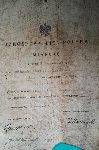Akt mianowania Kazimierza Adamowicza na stopie� porucznika w korpusie oficer�w piechoty, 17 marca 1938 r. (dok. ze zb. rodzinnych).