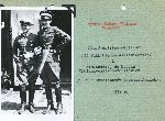 Rtm. Andrzej de Myszka-Cho�oniewski-Kost�rkiewicz (z prawej) w towarzystwie rtm. Stanis�awa �ubie�skiego w trakcie kursu w Wy�szej Szkole Wojennej w Warszawie, 1938 r. (fot. ze zbior�w rodzinnych).