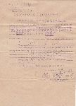 Za�wiadczenie o s�u�bie wojskowej w zaborze niemieckim wystawione st. sier�. Boles�awowi Siejkowskiemu 29 listopada 1933 r. przez Dow�dztwo 69 pu�ku piechoty (dok. ze zb. Miejskiej Biblioteki Publicznej w W�growie).