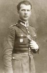 Zygmunt Alfons Beliczy�ski jako porucznik 14 pu�ku piechoty we W�oc�awku (fot. ze zb. Mariana Ropejki).