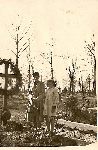 Mogi�a por. Bronis�awa Sa�udy w 1940r. - Cmentarz Kolegiaty �owickiej. Ze zbior�w rodzinnych.