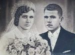 Stanis�aw Wojtachnik w towarzystwie swojej ma��onki Ludwiki (fot. ze zb. rodzinnych, udost�pni�a: Ilona Wojtachnik, prawnuczka pochowanego).