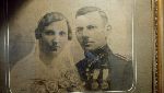 Antoni �uczak wraz z �on� Wiktori� z d. Ratajczak, ok. 1928/1929 r. (fot. ze zb. rodzinnych). 