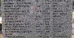 Zbiorowa tablica epitafijna kwatery wojskowej zmar�ych od ran �o�nierzy wrze�nia 1939r., Cmentarz Wojskowy pw. �w. Jerzego, ��d� – Do�y. (fot. Zbigniew Adamas)
