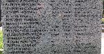 Jedna ze zbiorowych tablic epitafijnych mogi�y zbiorowej(I) poleg�ych i zmar�ych od ran �o�nierzy wrze�nia 1939r., Cmentarz Wojskowy pw. �w. Jerzego - ��d�, ul. Wojska Polskiego 149. W�r�d upami�tnionych – Stanis�aw Buska. (fot. Zbigniew Adamas, 06.05.2011r.)