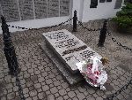 ��czyca, ul. Kaliska, kwatera wojenna – mogi�a p�k Tadeusza Bodnara. (fot. Zbigniew Adamas, w dn. 08.09.2011r.)  