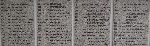 Strz. J�zef G�apa – fragment zbiorowej imiennej tablicy epitafijnej kwatery wojennej w ��czycy. (fot. Zbigniew Adamas, w dn. 08.09.2011r.)