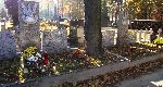Ppor. obs. Marian �otecki - Kwatera wojenna �o�nierzy Wojska Polskiego poleg�ych we wrze�niu 1939r. i zmar�ych wskutek ran odniesionych w wyniku dzia�a� wojennych, Cmentarz Wojskowy pw. �w. Jerzego w �odzi. (fot. Zbigniew Adamas, w dn. 03.11.2011r.)