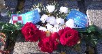 Ppor. Edward Kramarski - zbiorowa mogi�a �o�nierzy lotnictwa WP, Cm. Wojsk. pw. �w. Jerzego w �odzi. (fot. Zbigniew Adamas, w dn. 03.11.2011r.)