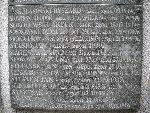Alojzy Szadurski upami�tniony na jednej z trzynastu imiennych zbiorczych tablic pami�tkowych w obr�bie kwatery wojennej na cmentarzu parafialnym w Kutnie, ul. Cmentarna. Stan z dn. 23. 10. 2011 r. (fot. Wies�aw Paluchowski).