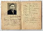 Ksi��eczka wojskowa wydana Tomaszowi Kubickiemu w okresie powojennym przez Wojskow� Komisj� Rejonow� Nr 1 R.K.U. Jelenia G�ra (dok. ze zb. rodzinnych).