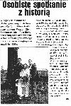 Informacja prasowa dot. wizyty Lili Susser na mogile poleg�ego brata Hersza Cukiera na cmentarzu wojennym w Sochaczewie - Trojanowie opublikowana 25 maja 2004 r. w wydawanym w Sochaczewie tygodniku "Echo Powiatu".