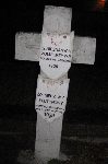 Franciszek Matulewicz upami�tniony na imiennej tabliczce epitafijnej na jednej z mogi� zbiorowych cmentarza wojennego w Sochaczewie - Trojanowie, Al. 600-lecia. Stan z 2005 r. (fot. Marcin Prengowski).