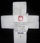 Franciszek Krawczyk, upami�tniony na imiennej tablicy epitafijnej na cmentarzu wojennym w Sochaczewie - Trojanowie, Al. 600-lecia. Stan z 2005 r.