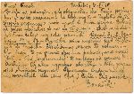 Karta pocztowa adresowana do Franciszka Kowalczyka w Bydgoszczy nadana 31 lipca 1939 r. z poczty w Solcu Kujawskim przez mjr. Ryszarda Korza�skiego, s. 2 (dok. udost�pniony Redakcji Portalu przez Pani� Krystyn� Kowalczyk; obecnie w zbiorach Muzeum Ziemi Sochaczewskiej i Pola Bitwy nad Bzur�).