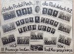 Antoni Nadolny w�r�d kadry i absolwent�w III Promocji im. gen. Tadeusza Kasprzyckiego Szko�y Podoficer�w Piechoty dla Ma�oletnich nr 2 w �remie, 1936 r. (tableau z Archiwum Rodziny Nadolnych, udost�pni�a Bo�ys�awa Nadolna).