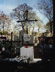 Nagrobek mjra Zygmunta Roszkowskiego - �wierczyn, gm. Top�lka, pow. radziejowski, cmentarz parafialny, stan sprzed kilku lat (publikacja za zgod� Urz�du Gminy Top�lka).