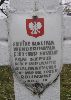 J�zef Roli�ski upami�tniony na imiennej tabliczce epitafijnej na jednaj z mogi� zbiorowych cmentarza wojennego w Sochaczewie - Trojanowie, Al. 600-lecia. Stan z dn. 15 stycznia 2005 r. (fot. Marcin Prengowski).