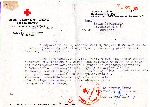 Pismo Biura Informacji i Poszukiwa� PCK nr B.Inf. 116616/P z dn. 28 pa�dziernika 1985 r. do Ireny Ciechurskiej ws. miejsca spoczynku J�zefa Ciechurskiego (dok. ze zb. rodzinnych).