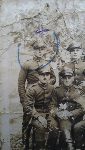 Strz. Kazimierz Czerwczak (stoi pierwszy z lewej) w trakcie odbywania s�u�by wojskowej w 1 kompanii ckm 68 pu�ku piechoty we Wrze�ni, pa�dziernik 1938 r. (fot. ze zb. rodzinnych).