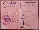 Legitymacja nr 62198 odznaki strzeleckiej III klasy wydana strz. Edmundowi ��cznemu w dniu 25 lipca 1932 r. (dok. ze zb. rodzinnych).