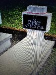 Kpt. Czes�aw Mielicki upami�tniony na imiennej tabliczce epitafijnej na jednej z mogi� kwatery wojennej na cmentarzu parafialnym w Skierniewicach, ul. Kozietulskiego (fot. ze zb. rodzinnych).