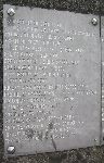 Kazimierz Barszczewski upami�tniony na jednej z dwudziestu sze�ciu zbiorczych imiennych tablic epitafijnych kwatery wojennej na cmentarzu parafialnym w I�owie. Stan z dn. 2 pa�dziernika 2011 r. (fot. Tomasz Karolak).