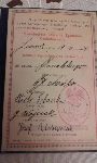 �wiadectwo Z�o�enia Egzaminu Czeladniczego dla zawodu kowalskiego przez J�zefa Urbaniaka wystawione 19 marca 1931 r. przez Izb� Rzemie�lnicza w Poznaniu, s. 2 (dok. ze zb. rodzinnych).